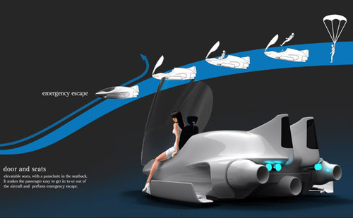 Air-Elf, innovation Air Car