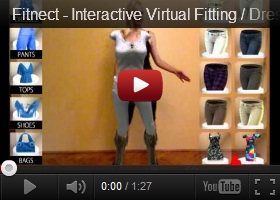 Fitnect, future shop, Interactive Virtual Fitting
