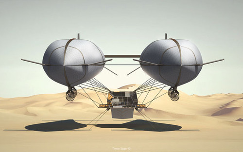 Future Flying House, Timon Sager, unique aircraft
