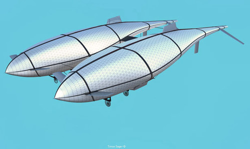 Future House, Timon Sager, futuristic vehicle