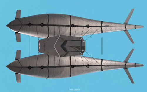 Future Flying House, Timon Sager, futuristic aircraft
