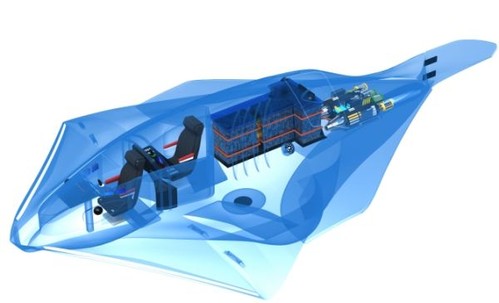 GhostManta, future underwater vehicle, Caan Yaylali