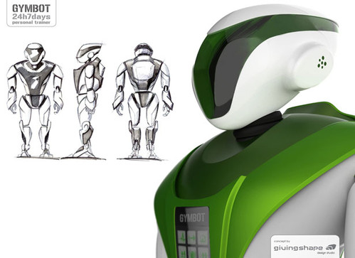 Gymbot Personal Trainer Robot, 2020, Massimo Battaglia