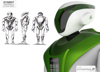 Gymbot Personal Trainer Robot, year 2020, Massimo Battaglia