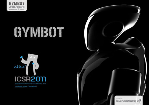 Gymbot Personal Trainer, future Robot, 2020, Massimo Battaglia
