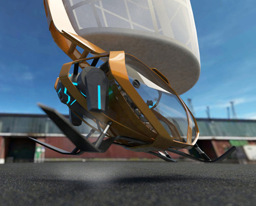 Sky Voyage, futuristic aircraft, Majestic Panther
