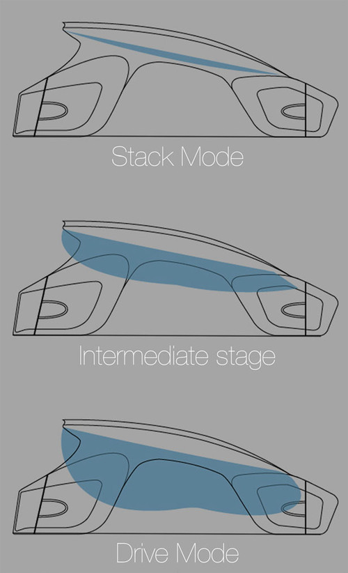 Stack, future car, Michelin