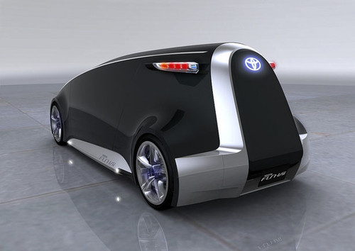 future Toyota, augment reality, futuristic car