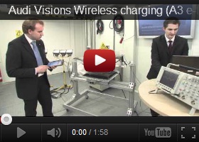 future vehicle, electric car, Audi Visions Wireless Charging