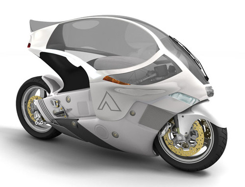 Future Motorbike, Crossbow electric motorcycle, phil pauley