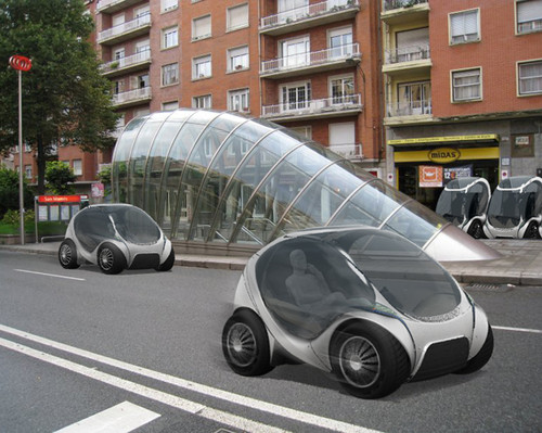 Future urban vehicle, Hiriko, green car