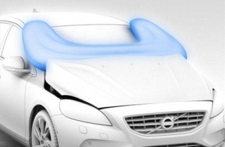 volvo, outside airbags, future car