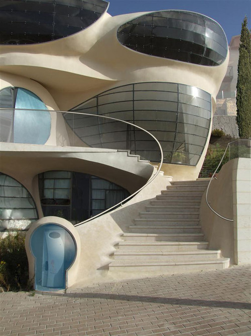 Biomorphic House, futuristic home