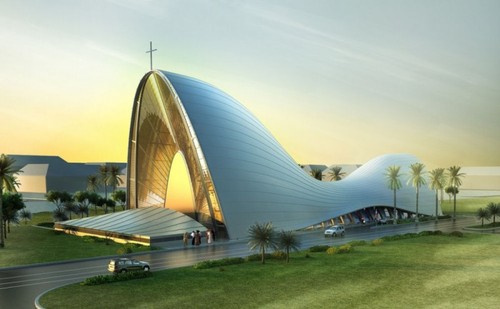 Lagos, Nigeria, future Church, dos architects