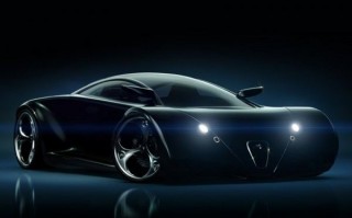 Mithos, futuristic car, Electromagnetic Vehicle