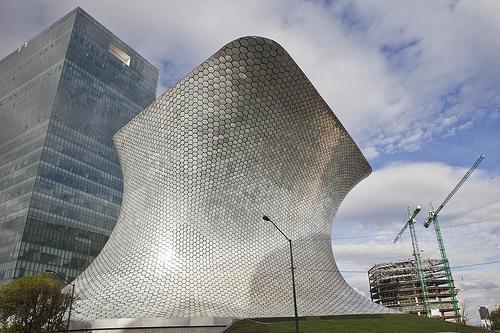 Museo Soumaya, Mexico City, futuristic architecture