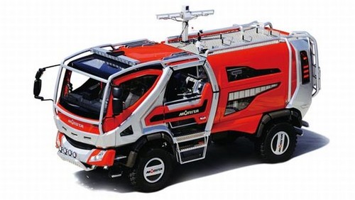 Remote Fire Fighting Truck, future vehicle