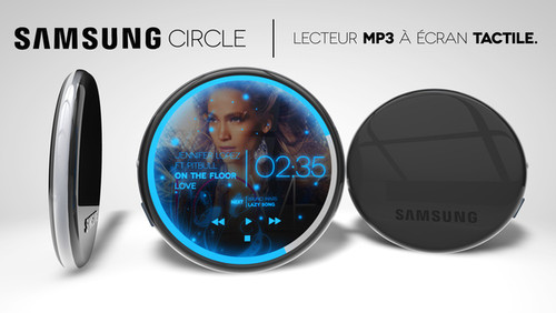 Samsung Circle, future gadget, Portable Media Player