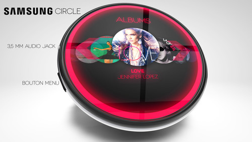 Samsung Circle, future Media Player by Laye Gning