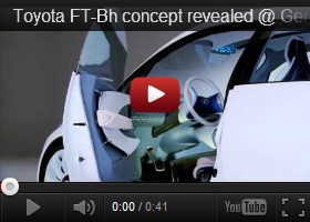 Toyota FT-Bh, future car