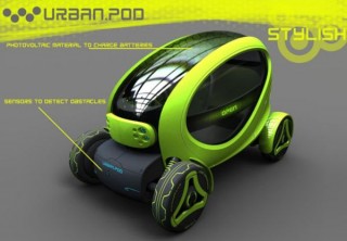Urban.Pod, futuristic Compact vehicle