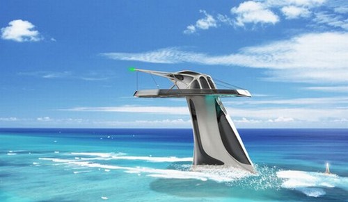 Vertical Bird, Bora Doker, futuristic cruise ship