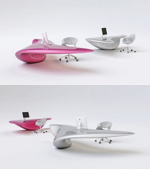 Volna Table, futuristic Office Furniture