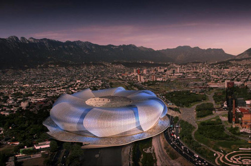 future building, Monterrey International Stadium, Mexico, hok sport