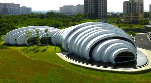 futuristic Pod Pavilion, Kuala Lumpur, Malaysia
