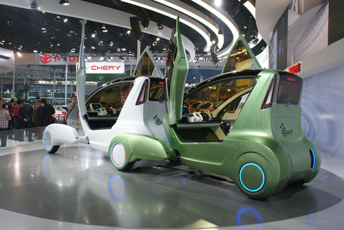 Ant Chery, futuristic vehicle, 2012 Beijing Auto Show