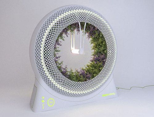 Green Wheel, green future, futuristic garden
