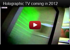 Holographic TV, future technology, amazing innovation