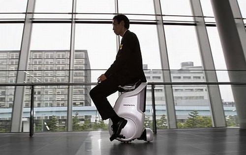 Honda Uni Cub, futuristic vehicle, Robotic Unicycle