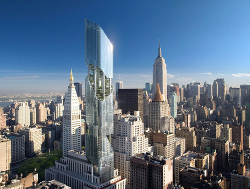 New York Tower, future skyscraper, One Madison Avenue, Daniel Libeskind