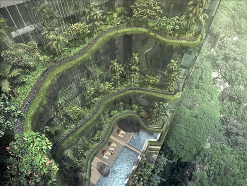 Parkroyal, green technology, vertical gardens