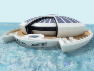 Solar Floating Resort, future luxury yacht, Michele Puzzolante