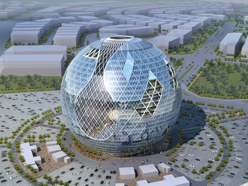 Technosphere, amazing architecture, Futuristic Dubai, future uae