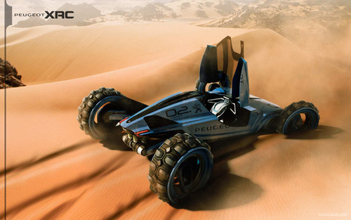 XRC Peugeot, future auto, dune buggy