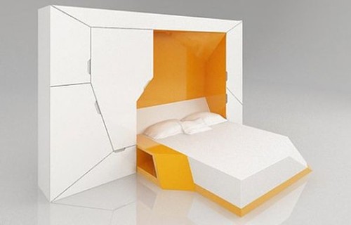 bedroom in box