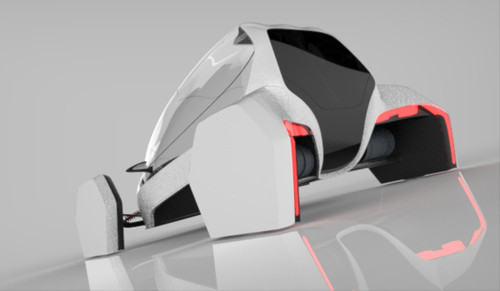 future car, 2025, Fiat prime, Sports Pod