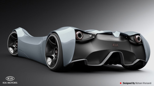 future vehicle, Kia shift, Futuristic car