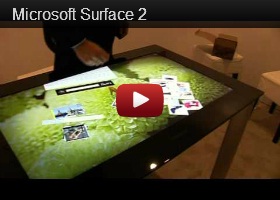 futuristic technology, Microsoft Surface 2, future table