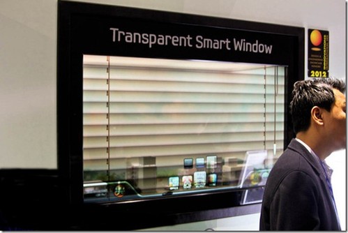 samsung Transparent Smart Window, future device