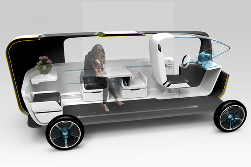 CUBIE Concept Car, futuristic concept, Haitao Qi
