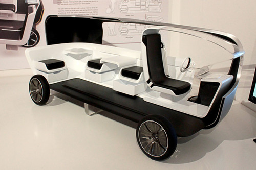 CUBIE Concept Car, futuristic transportation, Haitao Qi
