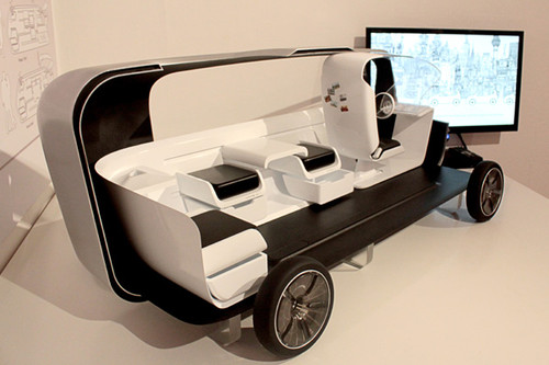 CUBIE Concept Car, futuristic automobile, Haitao Qi