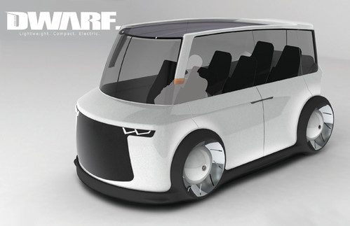 Compact Minibus Concept, future vehicle, dakoda reid