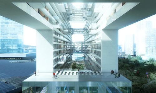 Seoul Yongsang International Business District, future architecture