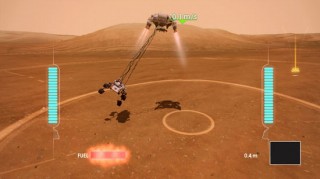 curiosity rover, mars landing game