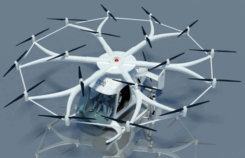 e-volo, Future technology, concept of passenger multikoptera